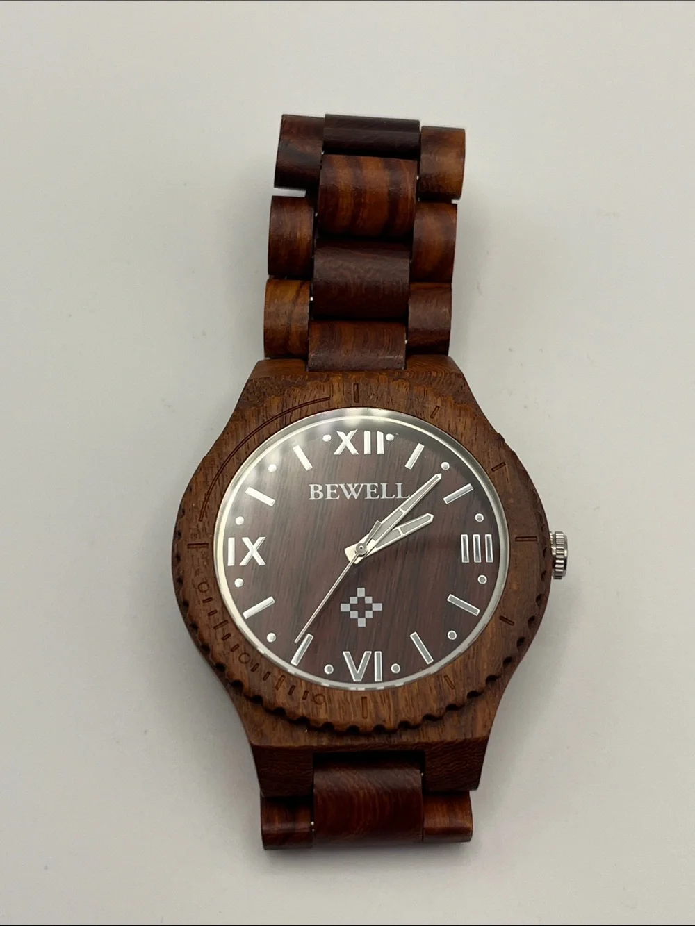 Bewell wooden wristwatch
